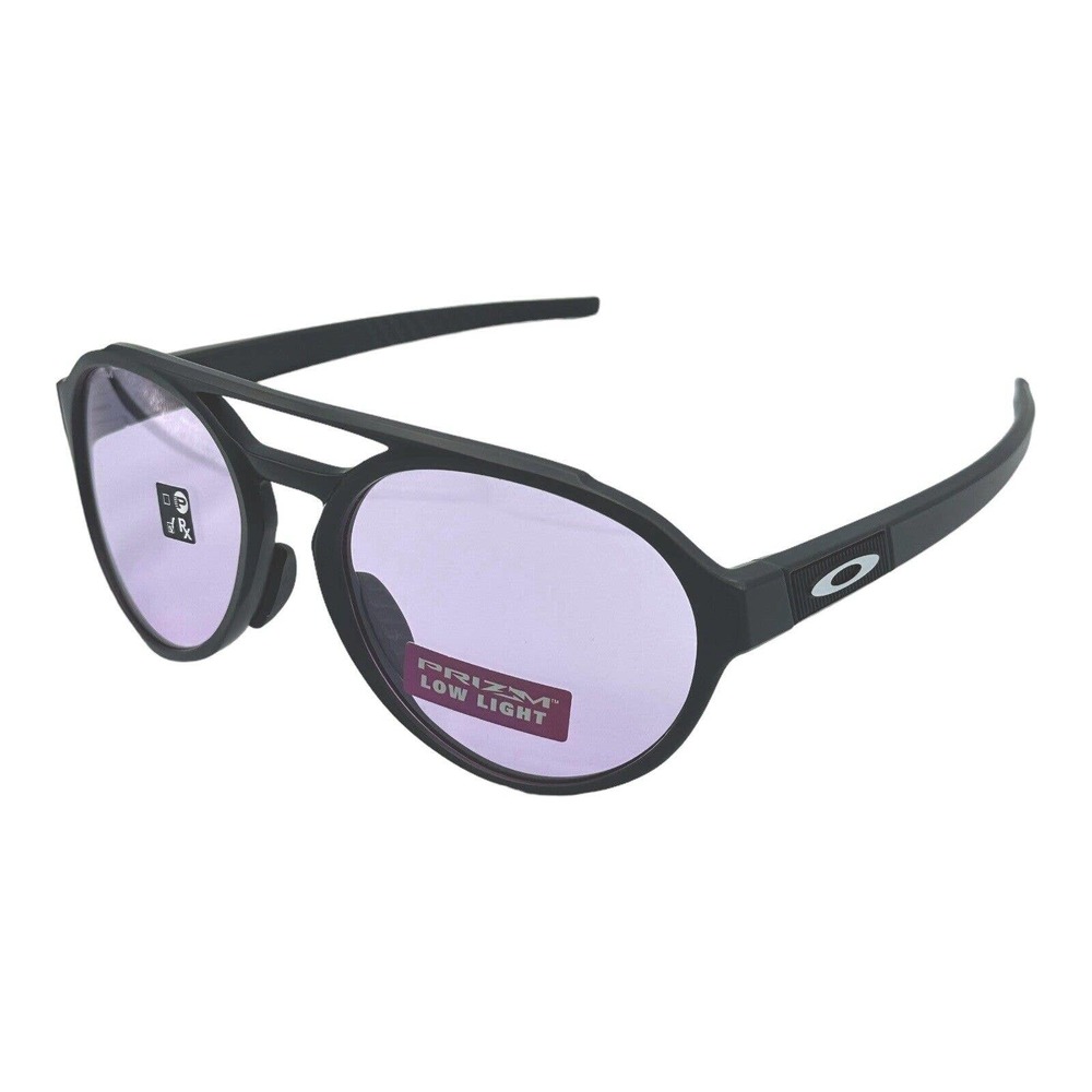 Oakley Forager Asia Fit Matte Carbon Prizm Low Light Lens Sunglasses (Authentic)